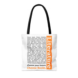 choose books Tote Bag