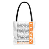 choose books Tote Bag