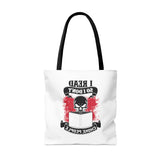 I Read So I Don't Choke People Canvas Tote Bag