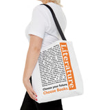 choose books Tote Bag