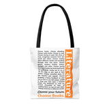 choose books Tote Bag