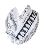 Romeo and Juliet Infinity Handmade Scarf - Gifts For Reading Addicts