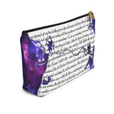 Alice In Wonderland Book Page Accessory Pouch for book lovers - Gifts For Reading Addicts