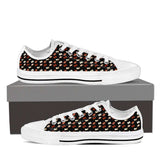Bookish Low Top Women Shoes White/black - Gifts For Reading Addicts