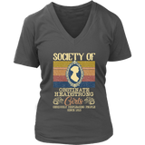 "Obstinate Headstrong Girls" V-neck Tshirt - Gifts For Reading Addicts