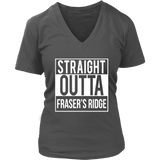 "Fraser's Ridge" V-neck Tshirt - Gifts For Reading Addicts