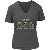 "I've Got O.R.D" V-neck Tshirt - Gifts For Reading Addicts