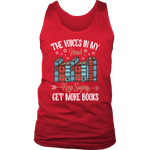 "Get More Books" Men's Tank Top - Gifts For Reading Addicts