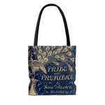 Pride And Prejudice Book Cover Tote Bag - Gifts For Reading Addicts