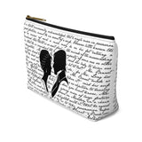 Pride and Prejudice Book Page Accessory Pouch for book lovers - Gifts For Reading Addicts