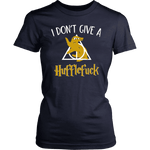 "i Don't Give A Hufflefuck" Women's Fitted T-shirt - Gifts For Reading Addicts