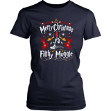 "Ya Filthy Muggle" Women's Fitted T-shirt - Gifts For Reading Addicts