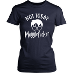 "Not Today" Women's Fitted T-shirt - Gifts For Reading Addicts