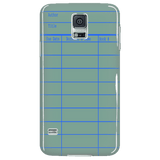 Library Card Phone Case Green - Gifts For Reading Addicts