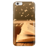 butterflies & books Phone Cases - Gifts For Reading Addicts