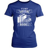 "It's Not Hoarding If It's Books" Women's Fitted T-shirt - Gifts For Reading Addicts