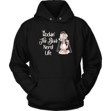 "The Book Nerd Life" Hoodie - Gifts For Reading Addicts