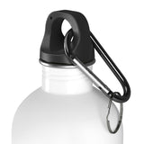 Uniquely Portable Magic - Stainless Steel Eco-friendly Water Bottle with bookish floral design - Gifts For Reading Addicts