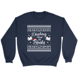 "Dashing Through The Books" Sweatshirt - Gifts For Reading Addicts