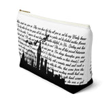 Peter Pan Book Page Accessory Pouch for book lovers - Gifts For Reading Addicts