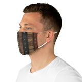 Vintage Books Spines Fabric Face Mask - Gifts For Reading Addicts