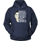 Ruth Bader "A Girl With A Book" Hoodie - Gifts For Reading Addicts