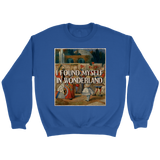 "I Found Myself In Wonderland" Sweatshirt - Gifts For Reading Addicts