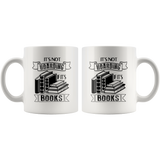"It's Not Hoarding If It's Books"11oz white Mug - Gifts For Reading Addicts