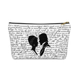 Pride and Prejudice Book Page Accessory Pouch for book lovers - Gifts For Reading Addicts