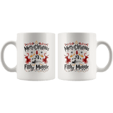 "Ya Filthy Muggle"11oz White Christmas Mug - Gifts For Reading Addicts