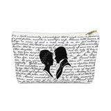 Pride and Prejudice Book Page Accessory Pouch for book lovers - Gifts For Reading Addicts
