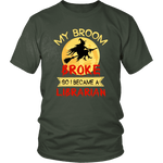 "I Became A Librarian" Unisex T-Shirt - Gifts For Reading Addicts