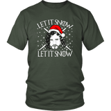 "Let It Snow" Unisex T-Shirt - Gifts For Reading Addicts