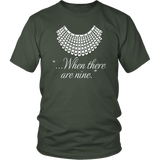 "When there are nine" Unisex T-Shirt - Gifts For Reading Addicts