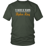 "I'd Rather Be Reading SK" Unisex T-Shirt