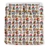 Booklover Pattern Bedset - Gifts For Reading Addicts