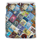 Alice In Wonderland Book Covers Bedding - Gifts For Reading Addicts