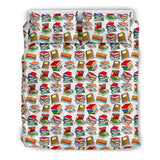 Booklover Pattern Bedset - Gifts For Reading Addicts
