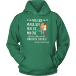 "My heart my life" Hoodie - Gifts For Reading Addicts
