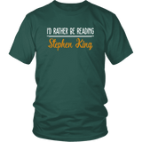 "I'd Rather Be Reading SK" Unisex T-Shirt