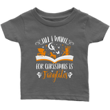 "All I Want For Christmas"Infant T-Shirt - Gifts For Reading Addicts