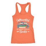 "Introverted But Willing To Discuss Books" Women's Tank Top - Gifts For Reading Addicts