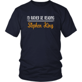 "I'd Rather Be Reading SK" Unisex T-Shirt