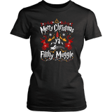 "Ya Filthy Muggle" Women's Fitted T-shirt - Gifts For Reading Addicts