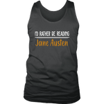 "I'd Rather Be reading JA" Men's Tank Top - Gifts For Reading Addicts