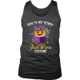 "Bookworm costume" Men's Tank Top - Gifts For Reading Addicts