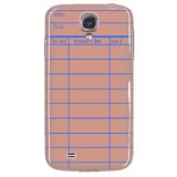 Library Card Phone Case Red - Gifts For Reading Addicts