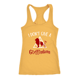 "I Don't Give A Gryffindamn" Women's Tank Top - Gifts For Reading Addicts