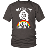 Rupaul"Reading Is Fundamental" Unisex T-Shirt - Gifts For Reading Addicts