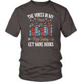 "Get More Books" Unisex T-Shirt - Gifts For Reading Addicts